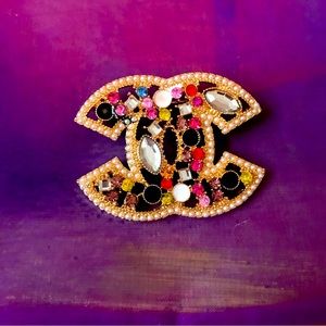 FabulouslyFitted | Mosaic Art Multicolored Brooch